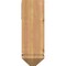 Ekena Millwork Merced Arts and Crafts Smooth Bracket w/ Offset Brace, Western Red Cedar, 7 1/2"W x 22"D x 22"H BKT0806X22X22MRC03SWR - alternate 3
